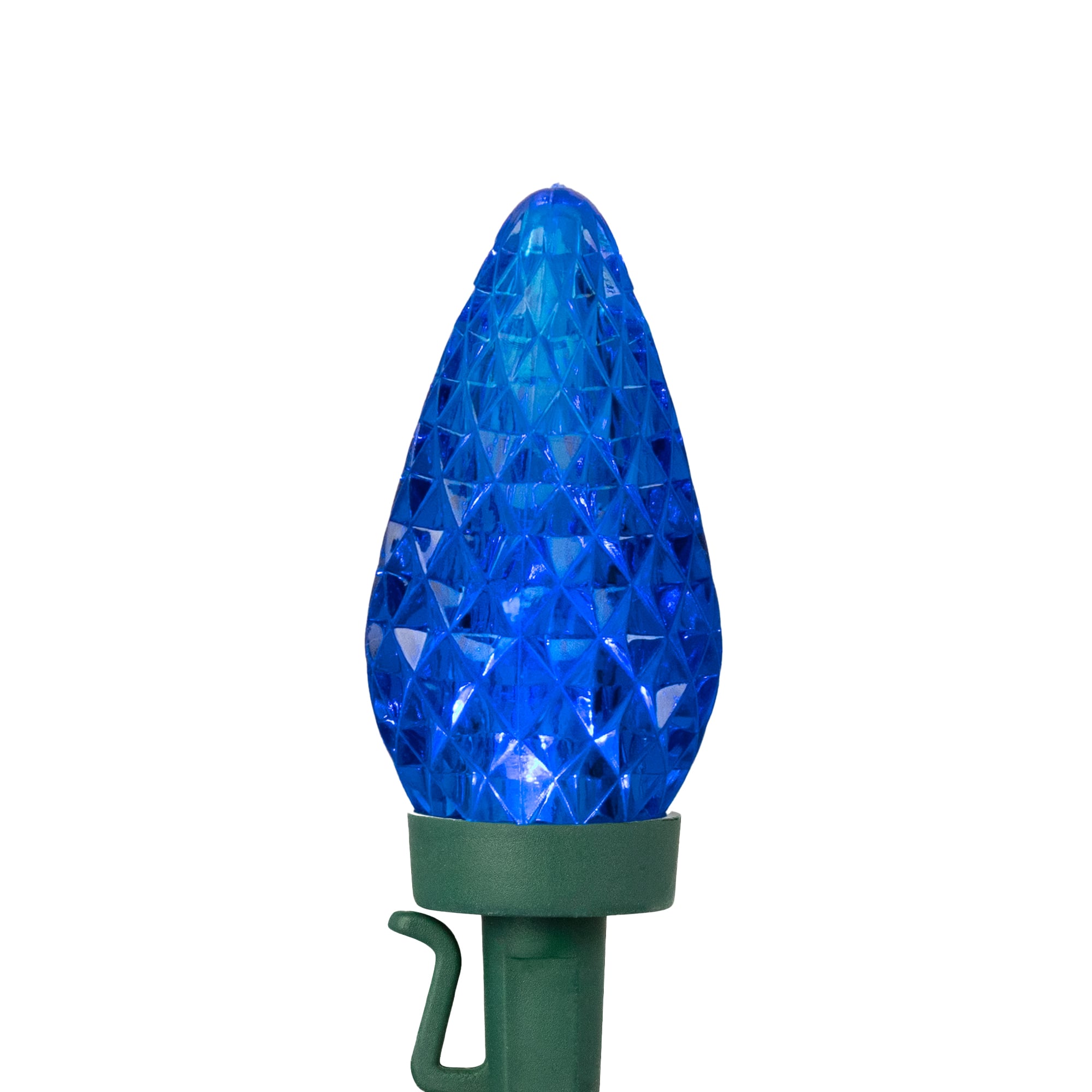 22 Gauge Patriotic LED C9 Faceted Christmas Light Wire